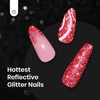 image:imageBeetles Pink Gel Polish  Strawberry Cream 15ML051Fl Oz Light Pink Gel Nail Polish Same Color Same Bottle Soak Off UV LED Lamp Summer Nails Art LongLasting Manicure Salon DIY HomeC  Flakie Red  Ruby Crown