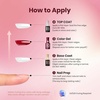 image:imageBeetles Pink Gel Polish  Strawberry Cream 15ML051Fl Oz Light Pink Gel Nail Polish Same Color Same Bottle Soak Off UV LED Lamp Summer Nails Art LongLasting Manicure Salon DIY HomeC  Creme Red  Burgundy Bliss