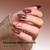 image:imageBeetles Pink Gel Polish  Strawberry Cream 15ML051Fl Oz Light Pink Gel Nail Polish Same Color Same Bottle Soak Off UV LED Lamp Summer Nails Art LongLasting Manicure Salon DIY HomeI  Creme Brown  Brown