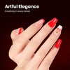 image:imageBeetles Pink Gel Polish  Strawberry Cream 15ML051Fl Oz Light Pink Gel Nail Polish Same Color Same Bottle Soak Off UV LED Lamp Summer Nails Art LongLasting Manicure Salon DIY HomeC  Creme Red  Cinematic Red