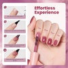 image:imageBeetles Pink Gel Polish  Strawberry Cream 15ML051Fl Oz Light Pink Gel Nail Polish Same Color Same Bottle Soak Off UV LED Lamp Summer Nails Art LongLasting Manicure Salon DIY HomeA  Sheer Purple  Grape Ice Tea