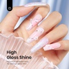 image:imageBeetles Pink Gel Polish  Strawberry Cream 15ML051Fl Oz Light Pink Gel Nail Polish Same Color Same Bottle Soak Off UV LED Lamp Summer Nails Art LongLasting Manicure Salon DIY HomeA  Pearl White  Swirling Clouds