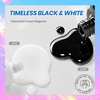 image:imageBeetles Pink Gel Polish  Strawberry Cream 15ML051Fl Oz Light Pink Gel Nail Polish Same Color Same Bottle Soak Off UV LED Lamp Summer Nails Art LongLasting Manicure Salon DIY HomeBlack and White