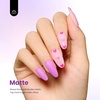 image:imageBeetles Pink Gel Polish  Strawberry Cream 15ML051Fl Oz Light Pink Gel Nail Polish Same Color Same Bottle Soak Off UV LED Lamp Summer Nails Art LongLasting Manicure Salon DIY HomeJ  Creme Purple  Purple Garden Stroll
