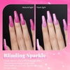 image:imageBeetles Pink Gel Polish  Strawberry Cream 15ML051Fl Oz Light Pink Gel Nail Polish Same Color Same Bottle Soak Off UV LED Lamp Summer Nails Art LongLasting Manicure Salon DIY HomeB  Shimmery Pink  Hot Pink Glitter
