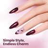 image:imageBeetles Pink Gel Polish  Strawberry Cream 15ML051Fl Oz Light Pink Gel Nail Polish Same Color Same Bottle Soak Off UV LED Lamp Summer Nails Art LongLasting Manicure Salon DIY HomeC  Shimmery Red  Cherry Mocha