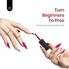 image:imageBeetles Pink Gel Polish  Strawberry Cream 15ML051Fl Oz Light Pink Gel Nail Polish Same Color Same Bottle Soak Off UV LED Lamp Summer Nails Art LongLasting Manicure Salon DIY HomeB  Creme Pink  Viva Magenta
