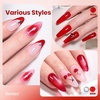 image:imageBeetles Pink Gel Polish  Strawberry Cream 15ML051Fl Oz Light Pink Gel Nail Polish Same Color Same Bottle Soak Off UV LED Lamp Summer Nails Art LongLasting Manicure Salon DIY HomeC  Sheer Red  Ruby Cherry