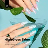 image:imageBeetles Pink Gel Polish  Strawberry Cream 15ML051Fl Oz Light Pink Gel Nail Polish Same Color Same Bottle Soak Off UV LED Lamp Summer Nails Art LongLasting Manicure Salon DIY HomeMint Green Pearlescent