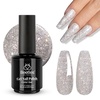 image:imageBeetles Pink Gel Polish  Strawberry Cream 15ML051Fl Oz Light Pink Gel Nail Polish Same Color Same Bottle Soak Off UV LED Lamp Summer Nails Art LongLasting Manicure Salon DIY HomeSilver Party