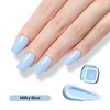image:imageBeetles Pink Gel Polish  Strawberry Cream 15ML051Fl Oz Light Pink Gel Nail Polish Same Color Same Bottle Soak Off UV LED Lamp Summer Nails Art LongLasting Manicure Salon DIY HomeMilky Blue