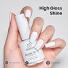 image:imageBeetles Pink Gel Polish  Strawberry Cream 15ML051Fl Oz Light Pink Gel Nail Polish Same Color Same Bottle Soak Off UV LED Lamp Summer Nails Art LongLasting Manicure Salon DIY HomeSnowdrop White Gel Polish