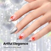 image:imageBeetles Pink Gel Polish  Strawberry Cream 15ML051Fl Oz Light Pink Gel Nail Polish Same Color Same Bottle Soak Off UV LED Lamp Summer Nails Art LongLasting Manicure Salon DIY HomeF  Pearl Silver  Silver Moonlight