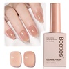 image:imageBeetles Pink Gel Polish  Strawberry Cream 15ML051Fl Oz Light Pink Gel Nail Polish Same Color Same Bottle Soak Off UV LED Lamp Summer Nails Art LongLasting Manicure Salon DIY HomeMocha Mouse Cake
