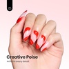 image:imageBeetles Pink Gel Polish  Strawberry Cream 15ML051Fl Oz Light Pink Gel Nail Polish Same Color Same Bottle Soak Off UV LED Lamp Summer Nails Art LongLasting Manicure Salon DIY HomeC  Creme Red  Heatwave