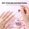 image:imageBeetles Pink Gel Polish  Strawberry Cream 15ML051Fl Oz Light Pink Gel Nail Polish Same Color Same Bottle Soak Off UV LED Lamp Summer Nails Art LongLasting Manicure Salon DIY HomeB  Creme Pink  Milky Petal