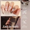 image:imageBeetles Pink Gel Polish  Strawberry Cream 15ML051Fl Oz Light Pink Gel Nail Polish Same Color Same Bottle Soak Off UV LED Lamp Summer Nails Art LongLasting Manicure Salon DIY HomeI  Creme Brown  Gray Brown