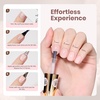 image:imageBeetles Pink Gel Polish  Strawberry Cream 15ML051Fl Oz Light Pink Gel Nail Polish Same Color Same Bottle Soak Off UV LED Lamp Summer Nails Art LongLasting Manicure Salon DIY HomeE  Sheer Nude  Apricot Reverie