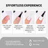 image:imageBeetles Pink Gel Polish  Strawberry Cream 15ML051Fl Oz Light Pink Gel Nail Polish Same Color Same Bottle Soak Off UV LED Lamp Summer Nails Art LongLasting Manicure Salon DIY HomeA  Creme White  French White