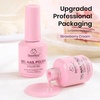image:imageBeetles Pink Gel Polish  Strawberry Cream 15ML051Fl Oz Light Pink Gel Nail Polish Same Color Same Bottle Soak Off UV LED Lamp Summer Nails Art LongLasting Manicure Salon DIY HomeStrawberry Cream