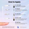image:imageBeetles Pink Gel Polish  Strawberry Cream 15ML051Fl Oz Light Pink Gel Nail Polish Same Color Same Bottle Soak Off UV LED Lamp Summer Nails Art LongLasting Manicure Salon DIY HomeF  Velvet Silver  Iridescent Cloud Mirror