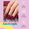 image:imageBeetles Pink Gel Polish  Strawberry Cream 15ML051Fl Oz Light Pink Gel Nail Polish Same Color Same Bottle Soak Off UV LED Lamp Summer Nails Art LongLasting Manicure Salon DIY HomeC  Creme Red  Vanessa Wine
