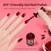 image:imageBeetles Pink Gel Polish  Strawberry Cream 15ML051Fl Oz Light Pink Gel Nail Polish Same Color Same Bottle Soak Off UV LED Lamp Summer Nails Art LongLasting Manicure Salon DIY HomeC  Creme Red  Burgundy Bliss