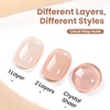 image:imageBeetles Pink Gel Polish  Strawberry Cream 15ML051Fl Oz Light Pink Gel Nail Polish Same Color Same Bottle Soak Off UV LED Lamp Summer Nails Art LongLasting Manicure Salon DIY HomeB  Sheer Pink  Bare Mocha