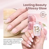 image:imageBeetles Pink Gel Polish  Strawberry Cream 15ML051Fl Oz Light Pink Gel Nail Polish Same Color Same Bottle Soak Off UV LED Lamp Summer Nails Art LongLasting Manicure Salon DIY HomeE  Sheer Nude  Apricot Reverie