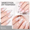 image:imageBeetles Pink Gel Polish  Strawberry Cream 15ML051Fl Oz Light Pink Gel Nail Polish Same Color Same Bottle Soak Off UV LED Lamp Summer Nails Art LongLasting Manicure Salon DIY HomeMilky White