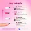 image:imageBeetles Pink Gel Polish  Strawberry Cream 15ML051Fl Oz Light Pink Gel Nail Polish Same Color Same Bottle Soak Off UV LED Lamp Summer Nails Art LongLasting Manicure Salon DIY HomeO  Creme Pastel  Wild Tulips