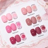image:imageBeetles Pink Gel Polish Set  Ballet Rosa HemaFree Collection 6 Colors Nude Pink Colors Gel Kit with PreSwatched Color Card Soak Off UV LED Polish for DIY Nail Art Home Salon GiftsBallet Rosa