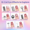 image:imageBeetles Pink Gel Polish Set  Ballet Rosa HemaFree Collection 6 Colors Nude Pink Colors Gel Kit with PreSwatched Color Card Soak Off UV LED Polish for DIY Nail Art Home Salon Gifts0Illusion Glow