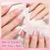 image:imageBeetles Pink Gel Polish Set  Ballet Rosa HemaFree Collection 6 Colors Nude Pink Colors Gel Kit with PreSwatched Color Card Soak Off UV LED Polish for DIY Nail Art Home Salon Gifts1Sheer Daylight