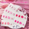 image:imageBeetles Pink Gel Polish Set  Ballet Rosa HemaFree Collection 6 Colors Nude Pink Colors Gel Kit with PreSwatched Color Card Soak Off UV LED Polish for DIY Nail Art Home Salon GiftsSummer Heartbeat