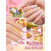 image:imageBeetles Pink Gel Polish Set  Ballet Rosa HemaFree Collection 6 Colors Nude Pink Colors Gel Kit with PreSwatched Color Card Soak Off UV LED Polish for DIY Nail Art Home Salon GiftsDessert Feast