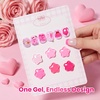 image:imageBeetles Pink Gel Polish Set  Ballet Rosa HemaFree Collection 6 Colors Nude Pink Colors Gel Kit with PreSwatched Color Card Soak Off UV LED Polish for DIY Nail Art Home Salon Gifts0Pink Escape