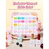 image:imageBeetles Pink Gel Polish Set  Ballet Rosa HemaFree Collection 6 Colors Nude Pink Colors Gel Kit with PreSwatched Color Card Soak Off UV LED Polish for DIY Nail Art Home Salon GiftsDessert Feast