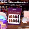 image:imageBeetles Pink Gel Polish Set  Ballet Rosa HemaFree Collection 6 Colors Nude Pink Colors Gel Kit with PreSwatched Color Card Soak Off UV LED Polish for DIY Nail Art Home Salon Gifts000Midnight Serenity