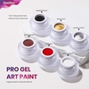 image:imageBeetles Pink Gel Polish Set  Ballet Rosa HemaFree Collection 6 Colors Nude Pink Colors Gel Kit with PreSwatched Color Card Soak Off UV LED Polish for DIY Nail Art Home Salon GiftsAlmost Okay