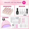 image:imageBeetles Pink Gel Polish Set  Ballet Rosa HemaFree Collection 6 Colors Nude Pink Colors Gel Kit with PreSwatched Color Card Soak Off UV LED Polish for DIY Nail Art Home Salon Gifts1Sheer Daylight