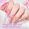 image:imageBeetles Pink Gel Polish Set  Ballet Rosa HemaFree Collection 6 Colors Nude Pink Colors Gel Kit with PreSwatched Color Card Soak Off UV LED Polish for DIY Nail Art Home Salon Gifts000Petal Charm