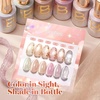 image:imageBeetles Pink Gel Polish Set  Ballet Rosa HemaFree Collection 6 Colors Nude Pink Colors Gel Kit with PreSwatched Color Card Soak Off UV LED Polish for DIY Nail Art Home Salon GiftsGlow Forge