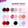 image:imageBeetles Pink Gel Polish Set  Ballet Rosa HemaFree Collection 6 Colors Nude Pink Colors Gel Kit with PreSwatched Color Card Soak Off UV LED Polish for DIY Nail Art Home Salon GiftsAlmost Okay