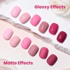 image:imageBeetles Pink Gel Polish Set  Ballet Rosa HemaFree Collection 6 Colors Nude Pink Colors Gel Kit with PreSwatched Color Card Soak Off UV LED Polish for DIY Nail Art Home Salon GiftsBallet Rosa