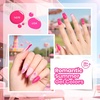 image:imageBeetles Pink Gel Polish Set  Summer Heartbeat 6 Colors Summer Gel Nail Polish Set Soak Off UV LED Pink Nails Art LongLasting Manicure Salon DIY Home Holiday Nails ArtSummer Heartbeat