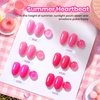image:imageBeetles Pink Gel Polish Set  Summer Heartbeat 6 Colors Summer Gel Nail Polish Set Soak Off UV LED Pink Nails Art LongLasting Manicure Salon DIY Home Holiday Nails ArtSummer Heartbeat