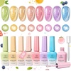 image:imageBeetles Neon Gel Nail Polish  Dreamy Summer Nails Art 6 Colors Hot Pink Blue Yellow Green Summer Gel Nail Polish Set Soak Off UV LED Bright Rainbow Neon Nails Art LongLasting Manicure Salon000Bubbly Mixology