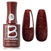 C - Shimmery Red | Hazelnut Brownie