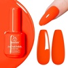M - Creme Orange | Bright Orange
